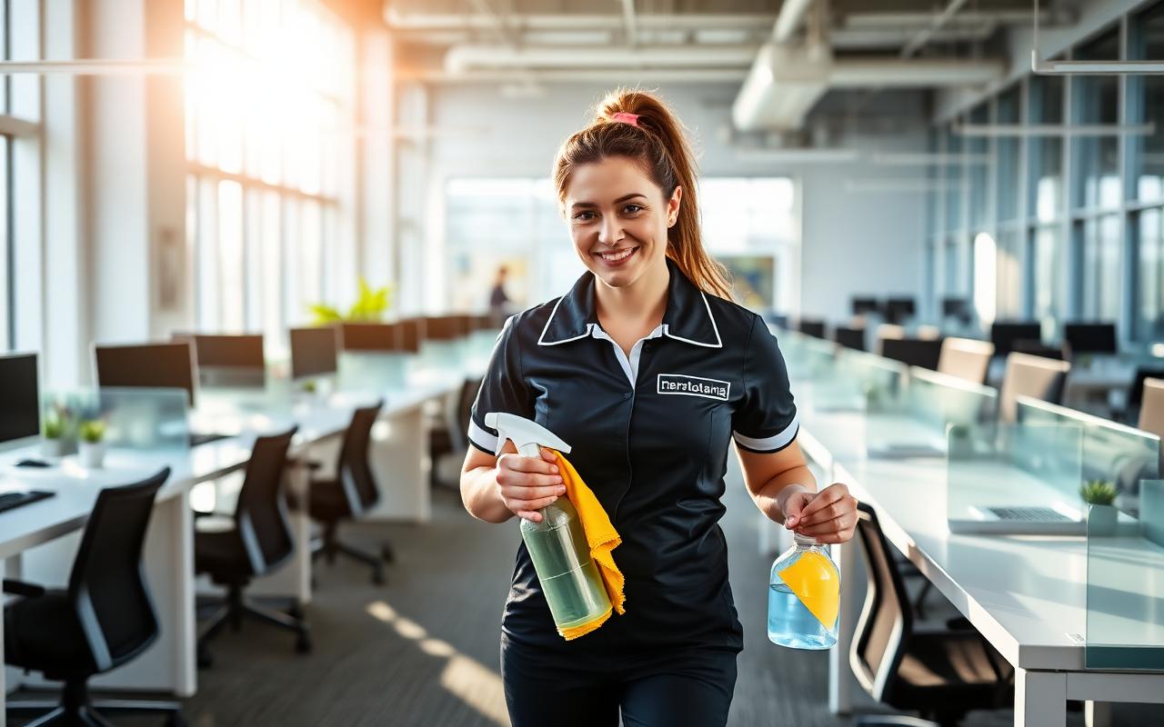 ClearSpace Commercial Cleaning concept website preview